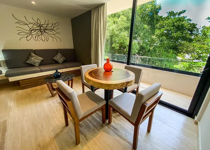 Apartamento Big At Kaab By The With Roof Pool Near Paseo Del Carmen Mall Playa del Carmen