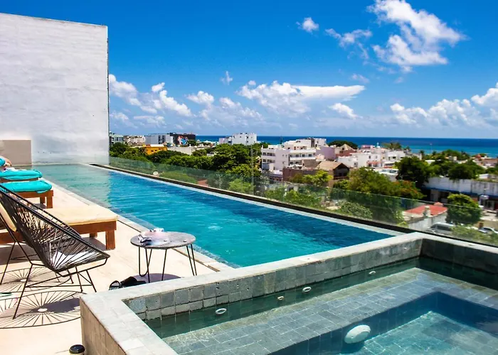 Big At Kaab By The With Roof Pool Near Paseo Del Carmen Mall Apartamento *
