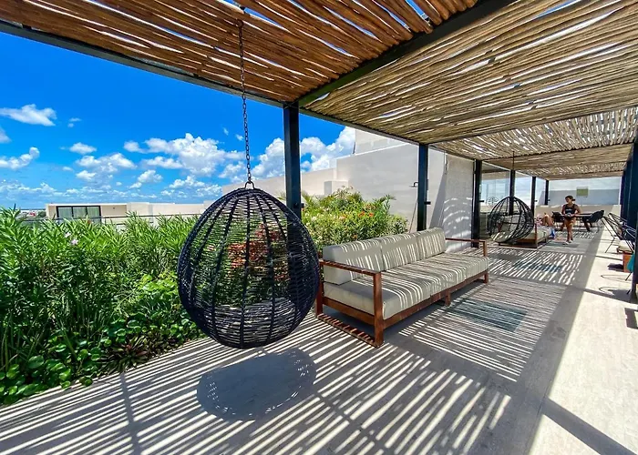 Big At Kaab By The With Roof Pool Near Paseo Del Carmen Mall Apartamento *